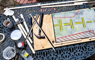 picture framing outside