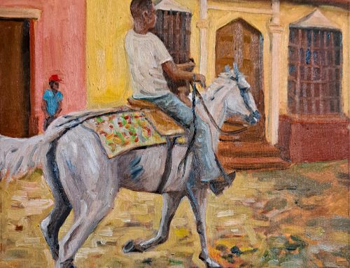 Caballos Cubanos Oil Study 2