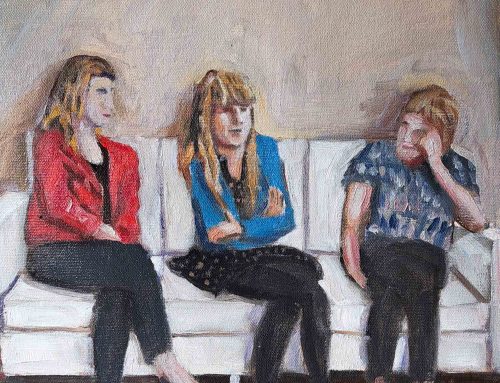 White Sofa Sketch 4