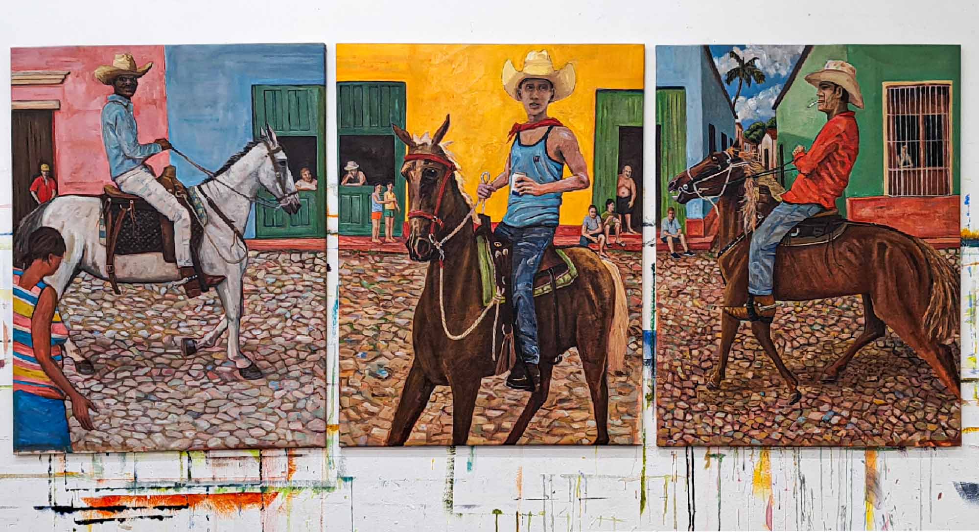 cuban horse riders
