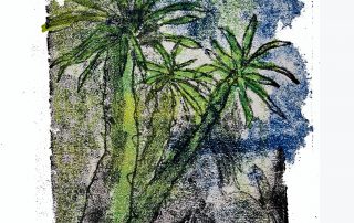 cactus monoprint