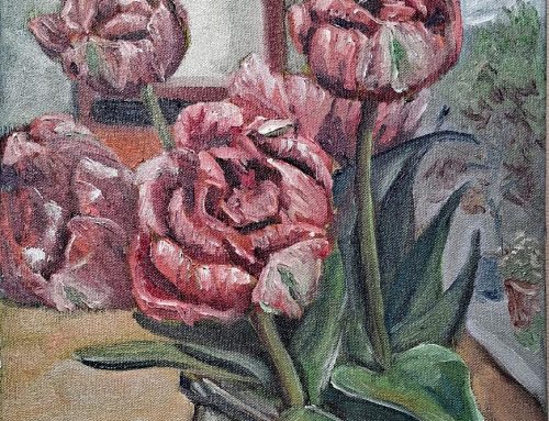 Real Flowers Fake Rothko