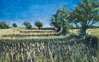 oil painting of landscape