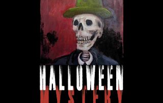 Halloween Mystery art show poster